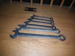 Vintage - Billings Vitalloy 7/16-7/8" 12 Point 6 Pcs. Wrench Set Usa. Fixed Price $20.00.