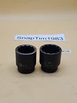 Grey Pneumatic 2135m +2132m 1/2" Drive X 35mm,32mm Standard 12 Point 2pc. Fixed Price $50.99.