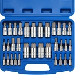 Mayouko 33pcs Master Hex Allen Bit Socket Set, S2 & Cr-v Steel, Sae One Size. Fixed Price $48.74.