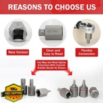 Uyecove 32pc Screw Extractor Set Hss Left Hand Drill Bit Hex Adapter. Fixed Price $65.49.