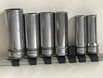 Snap On Metric Socket Set Deep 6 Point 3/8 Drive Snap-on Usa Tools. Fixed Price $155.97.