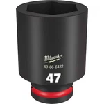 Milwaukee Tool 49-66-6422 47mm Shockwave Impact Duty 3/4 In. Drive Deep Well 6. Fixed Price $38.39.