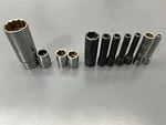 Snap On Tools 11pc Socket Lot 1/4" Drive 3/8" - Read Desc Made In Usa. Fixed Price $75.00.