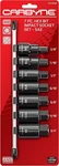 Carbyne 7 Pc. Hex (allen) Bit Impact 3/8, 7/16, 1/2, 9/16, 5/8, 11/16, 3/4". Fixed Price $73.76.