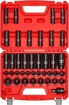Vevor 39-piece Impact Socket Set 1/2" Drive, Metric Sizes (9-30mm). Fixed Price $59.99.