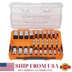 Klein Tools 32-pc Hex Bit Socket Set, Sae & Metric With Modbox Case. Fixed Price $89.99.