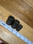 3 Piece Vintage Duro-chrome Impact Socket Set 1168 9/16" , 1180 15/16" 1122 1". Fixed Price $37.99.