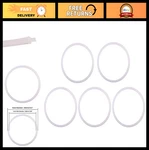Silicone Tri-clamp Gasket O-ring 6 Inch - Pack Of 5, High-quality Sealing Soluti. Fixed Price $51.99.