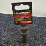 Gearwrench 84166: 1/4" Drive 6-pt 11mm Universal Metric Impact Socket. Fixed Price $19.99.