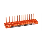 Hansen Global 1/4 Inch Metric 2 Row Regular/deep Socket Holder Tray - Color Oran. Fixed Price $22.11.
