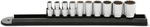 Gearwrench 10 Pc. 1/4" Drive 12 Pt. Standard Socket Set, Drive, Silver. Fixed Price $35.09.
