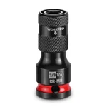 Workpro 3/8" Square To 1/4-in Hex Quick Release Impact Socket Adapter Bit Holder. Fixed Price $13.99.