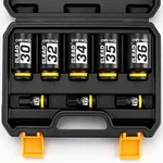 12-point 1/2" Drive Axle Nut Socket Set, 8-piece Metric Wheel Wrench.... Fixed Price $61.57.