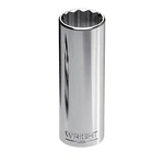 Wright Tool 3626 3/8" Drive Chrome 12 Point Deep Socket Sae 13/16". Fixed Price $20.85.