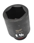 Milwaukee 3/4" Drive Deep Impact Socket 1-3/4" 49-66-6351 Black Oxide Finish. Fixed Price $39.98.