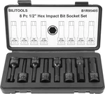 Bilitools H5, H6, H8, H10, H12, H14, H17, H19, Hex Allen Bit Socket Set. Fixed Price $44.08.