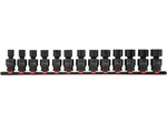 13 Proto Blackhawk 1/2" Impact Universal Swivel Flex Socket Set Metric Uw-1613ms. Fixed Price $119.00.