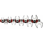 E700 - Crowfoot Wrench 10 Pcs Set- Sae Full Polish Cougar Pro 3/8inch 1inch. Fixed Price $172.80.