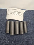 (5 Piece) Snap-on Deep Impact Socket 1/2" Drive 6 Point 23mm 22mm 21mm 19mm 18mm. Fixed Price $248.32.