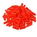 Uxcell 100pcs Rubber End Caps 3mm1/8" Id Vinyl Round Tube Bolt Cap Cover Thre.... Fixed Price $12.32.