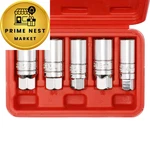 Casoman 3/8-inch Drive Spark Plug Socket Set, 6-point, 5/8-inch, 5-piece Set. Fixed Price $22.53.