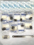 Armstrong Usa 9pc 3/8"dr Sae 6pt Impact Socket Set W Rail Laser Etched Nos. Fixed Price $105.00.