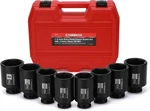 Casoman 8pcs 1/2"dr. Deep Impact Socket Set-sae, 8pcs(1-9/16 Inch - 2 Inch). Fixed Price $99.43.