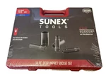Sunex 14pc 1/2 Metric 6pt Point Deep Well Impact Sockets Set Tools Drive Mm 2653. Fixed Price $85.99.