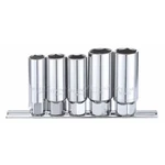 Westward 3/8 In Drive, 13/16", 5/8", 9/16", 16mm, 21mm Sae, Metric Socket, 6. Fixed Price $36.82.
