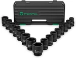 3/4 Inch Drive Impact Socket Set, Cr-mo Steel, 16 Pieces 16pcs. Fixed Price $119.99.