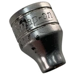 Snap On Tools Fs081 3/8" Drive 1/4" 6pt Shallow Chrome Socket Hand Tool Mechanic. Fixed Price $10.99.