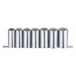 Westward 53pn64 1/2" Drive Socket Set Sae 7 Pieces 1 3/8 In To , Chrome,. Fixed Price $47.79.