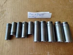 Mac Tools Snap On 10pc 3/8 Drive Sae Deep And Medium Impact Set 6pt 10-19mm. Fixed Price $85.00.
