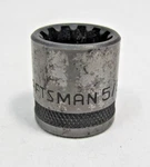 Craftsman 5/8" 12 Point 3/8" Drive Shallow Socket 24974 Sears Pre-owned. Fixed Price $4.99.