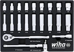 Wiha 33796 22 Piece 3/8" Drive Professional Standard And One Size, Factory. Fixed Price $184.99.