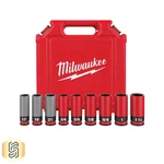 Milwaukee 49-66-7832 Shockwave Impact Duty 1/2 Drive Sae & Metric 9pc Lug Nut. Fixed Price $104.99.