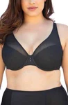 Curvy Couture D1336 High Apex Diamond Net Underwire Bra Us Sz 42d Black. Fixed Price $27.26.