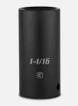 Capri Tools Deep Impact Socket, 1/2 In. Drive, 6-point, Sae 1 - 1/16". Fixed Price $17.49.