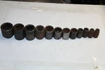 Snap-on Tools Cornwell 1/2" Drive 6-point Sae Shallow Impact Socket Set 12pc Usa. Fixed Price $140.00.