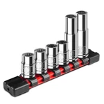 Upenjok 6pcs 3/8" Drive 10mm Socket Set, Deep & Shallow, Mirror. Fixed Price $14.52.