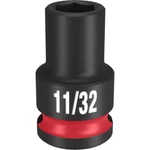 Milwaukee 49-66-6103 Shockwave Impact Duty 3/8 Drive 11/32 Standard 6 Point Sock. Fixed Price $11.99.