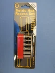 Best Way Metric Recessed Assorted Insert Bit Set #86420 New. Fixed Price $4.00.