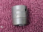 Cornwell P-2214 7/16" Impact Socket, 3/8" Dr. 6 Pt., New Old Stock. Fixed Price $4.99.