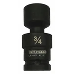 Westward 4lxf7 1/2 In Drive Impact Socket, Standard Black. Fixed Price $11.69.