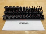 Snap-on Tools New 39pc 3/8" Drive Sae Impact Shallow / Semi Deep Master Set. Fixed Price $1299.95.