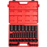 Sunex 2698 Sae 12-point Impact Socket Set, 1/2" Drive, Chrome Moly, 39-pieces. Fixed Price $317.28.