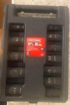 Craftsman 1/2 In Drive Impact 12 Pc 6 Pt Socket Set Sae New. Fixed Price $39.99.