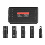 Skyshalo Lug Nut Impact Socket Set, 1/2 In. Drive, 6-point, Cr-mo Steel. Fixed Price $14.99.