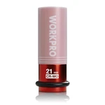 Workpro 1/2" Drive Lug Nut Impact Duty Socket 21mm Deep Thin Wall 6 Point. Fixed Price $12.99.