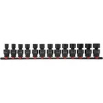 13 Proto Blackhawk 1/2" Impact Universal Swivel Flex Socket Set Metric Uw-1613ms. Fixed Price $129.99.
